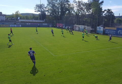 In der zweiten Hälfte rannte der FCN leider nur noch dem Rückstand hinterher – Tore gab es keine mehr.