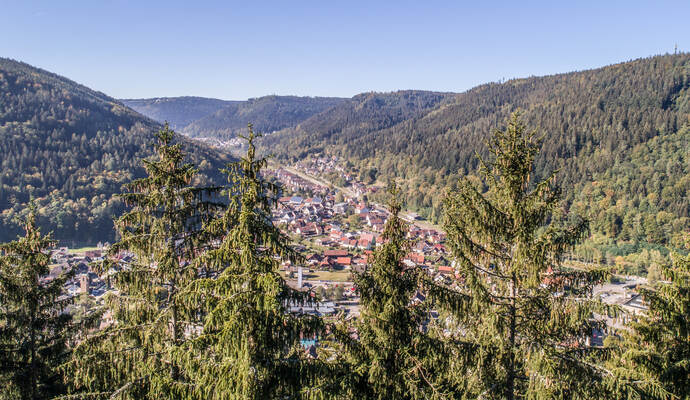 Herrliche Aussichten bietet der Nordschwarzwald. Herrliche Aussichten bietet der Nordschwarzwald.