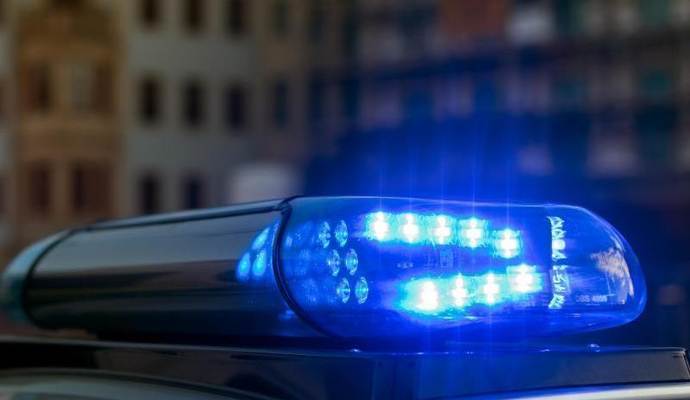 Blaulicht auf einem Einsatzwagen der Polizei. Foto: Monika Skolimowska