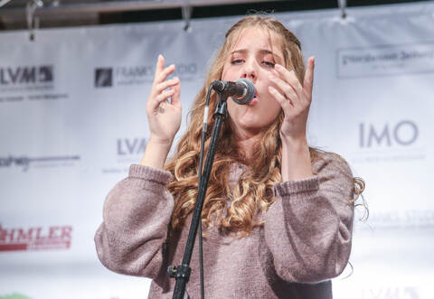 Angelina Cali überzeugte mit ihren Popsongs das Publikum und die Jury.