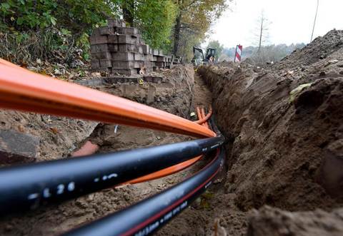 Kabel für den Anschluß von Breitband-Internetverbindungen  