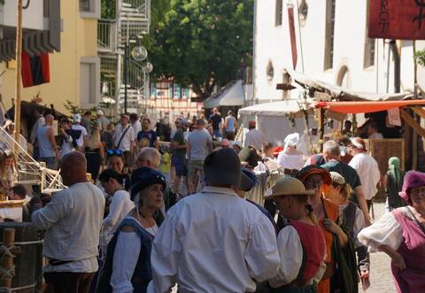 Mit dem Verlauf des Peter-und-Paul-Fests ist die Polizei größtenteils zufrieden.