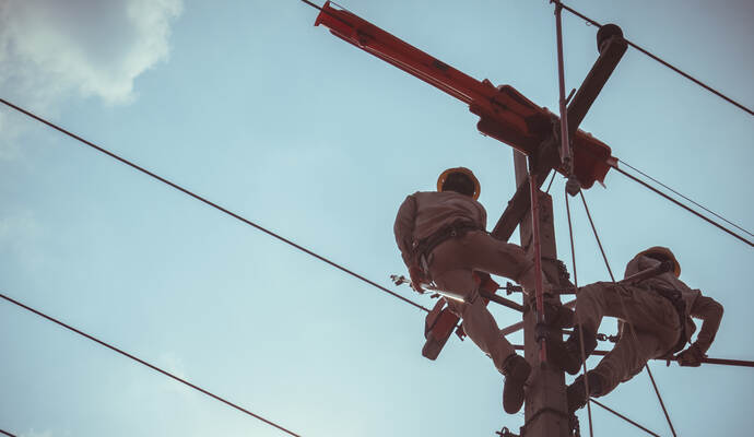Am Sonntagabend war der Strom in Tiefenbronn ausgefallen.