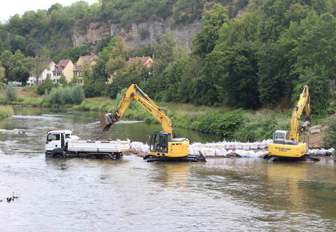 Auch die Vorbereitung zum Neubau der Herrenwaagbrücke steht in diesem Jahr auf dem Programm.
