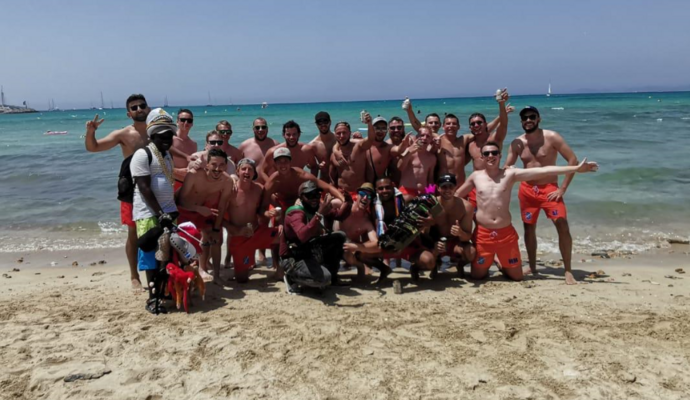 Mannschaftsbild vom diesjährigen Ausflug nach Mallorca.