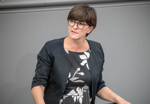 Saskia Esken (SPD) aus Calw will mit Walter-Borjans für SPD-Vorsitz kandidieren.