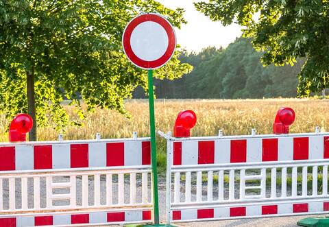 Drei Tage lang bleibt das Würmer Sträßchen gesperrt.