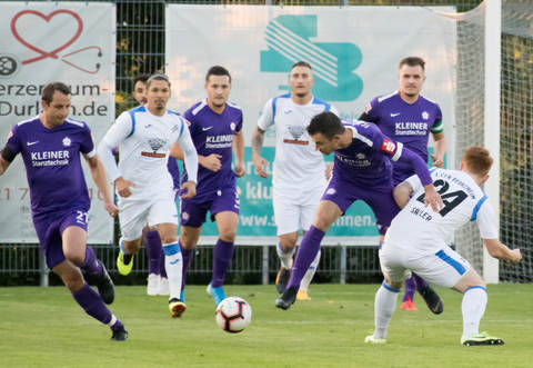 Nach dem Sieg im Derby beim FC Nöttingen will der 1. CfR Pforzheim in der Oberliga weiter ganz vornbe mitspielen.