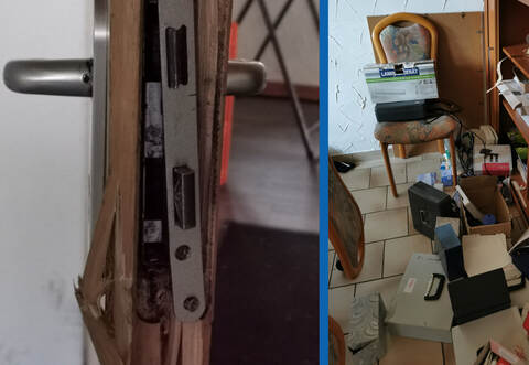 Die Tür wurde aufgebrochen, Schränke im Inneren durchwühlt: Einbrecher sind in der Nacht zum Montag in das Vereinsheim des FV Langenalb eingebrochen. Und auch der VfB Pfinzweiler wurde von den Tätern heimgesucht.