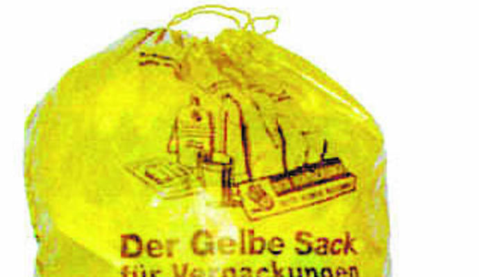 Ab dem 2. November werden wieder die heiß begehrten gelben Säcke verteilt.