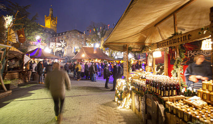Die Buden und Stände locken in der Weihnachtszeit normalerweise Tausende Besucher nach Pforzheim.