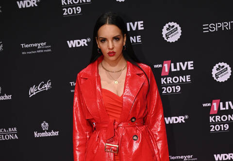 Die Rapperin Juju bei der Verleihung der 1live Krone 2019. 2020 kommt sie in die Region.
