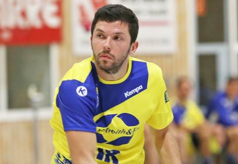 Jonas Kraus traf zwar neun Mal für den HCN, jedoch konnte selbst das seiner Mannschaft nicht zum Sieg verhelfen.