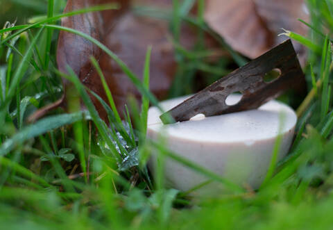 Rasierklingen, Teppichmesserklingen, Nadeln - Hundehasser verstecken immer wieder scharfe Gegenstände in Wurststücken und legen diese als Köder für Hunde aus. In Keltern wären am Donnerstag Glasscherben in der Wurst zur tödlichen Falle für einen Hund geworden. Symbolbild: dpa