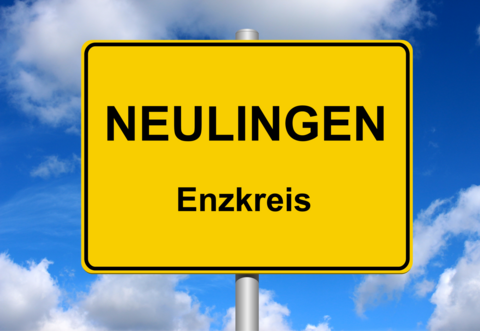 In Neulingen wurden gleich mehrere Ortschilder geklaut.