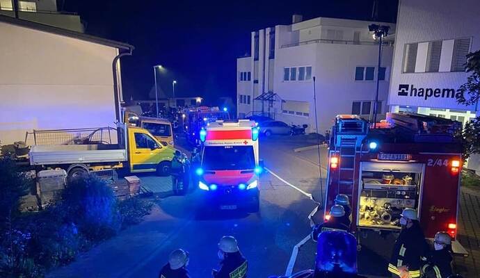 Brand Asylunterkunft Engelsbrand
