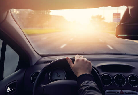 Der Mann saß mit mehr als 2,4 Promille hinter dem Steuer seines Autos.