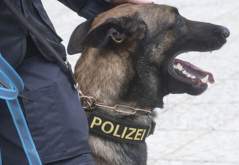 Einsatzkräfte der Hundestaffel sowie der Polizeireviere Neuenbürg und Pfrozheim Nord suchten am Montagabend in Remchingen nach einer Person.