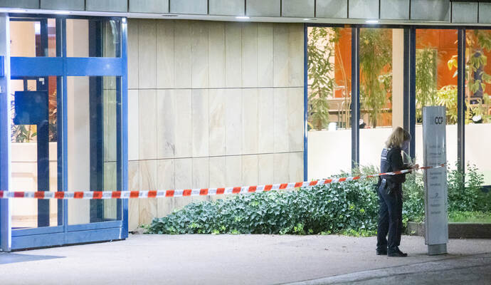 Wegen einer Bombendrohung ist am Samstagabend das CongressCentrum Pforzheim (CCP) geräumt worden. 