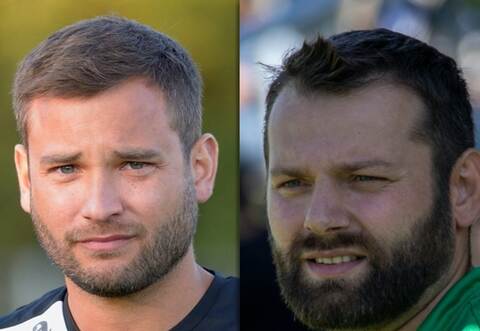 Sowohl Denis Mrmic (links), Trainer des FV Göbrichen, als auch Mustafa Zengin, Coach des FV Öschelbronn, bedauern den Vorfall am Sonntag beim Kreisligaspiel, in dem zwei Spieler Auslöser für Tumulte auf und neben dem Platz waren.