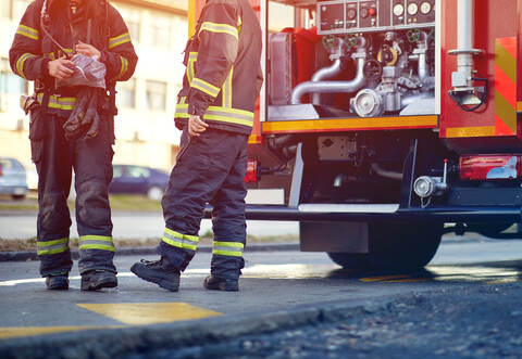 Die Feuerwehr war vorsorglich mit einem Löschzug nach Knittlingen ausgerückt.