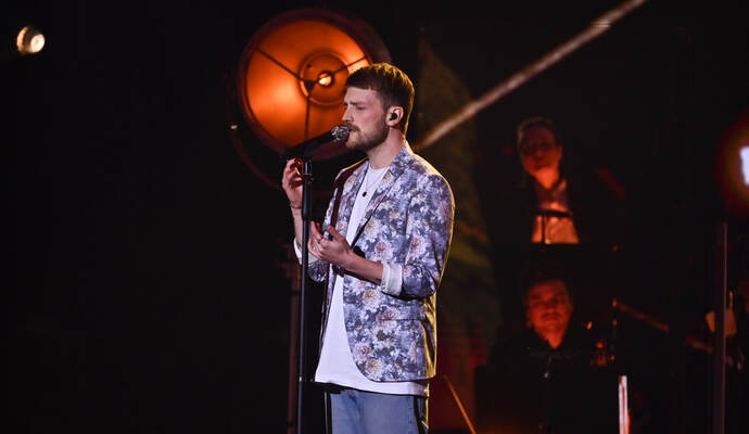 Alessandro Pola wurde am Ende der Jubiläumsstaffel von "The Voice of Germany" Vierter.