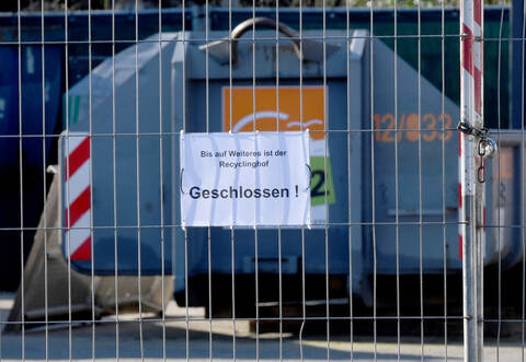 Wenn der Andrang auf den Recyclinghöfen zu groß wird, droht künftig die vorzeitige Schließung.