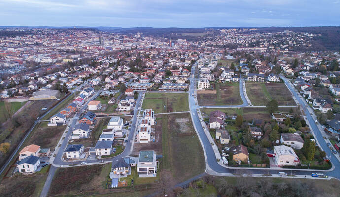 Um Hunderte Bewohner ist das Rod allein im Bereich des dicht bebauten Neubaugebiets "Langes Gewann" gewachsen. Das "Kurze Gewann" ist in der Erschließung.