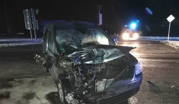 Glätte und eine überhöhte Geschwindigkeit führten zum Unfall auf Höhe Ölbronn-Dürrn.