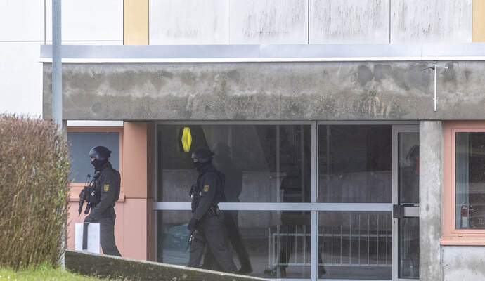 Amokalarm Bergschule Singen