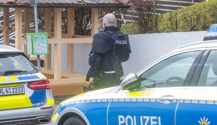 Amokalarm Bergschule Singen