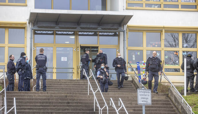 Amokalarm Bergschule Singen