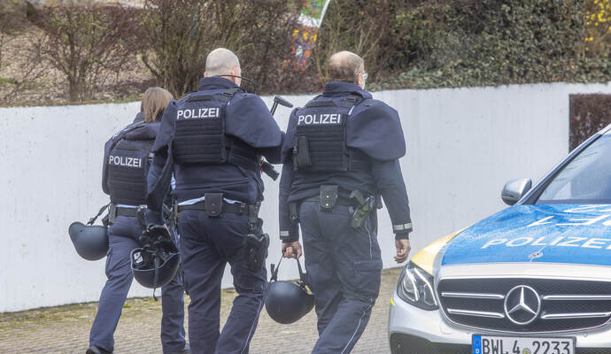 Amokalarm Bergschule Singen