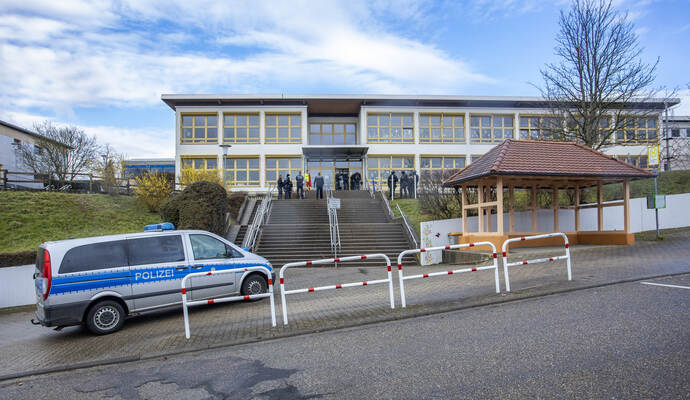 Amokalarm Bergschule Singen