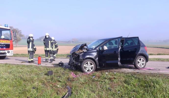 Auf der Eisinger Landstraße ist es am frühen Dienstagmorgen zu einem schweren Verkehrsunfall gekommen.