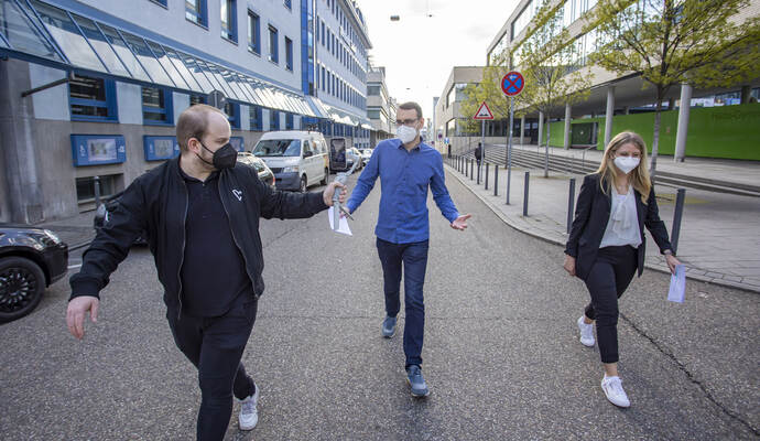 Insta Walk in der PZ