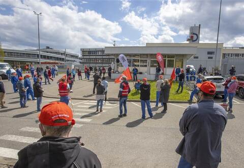 Ein Protest fand bereits bei Doduco im Altgefäll statt.