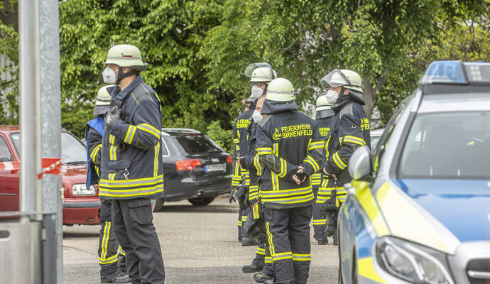 Gefahrstoffunfall Industriestraße