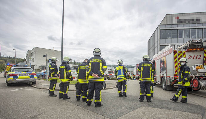 Gefahrstoffunfall Industriestraße