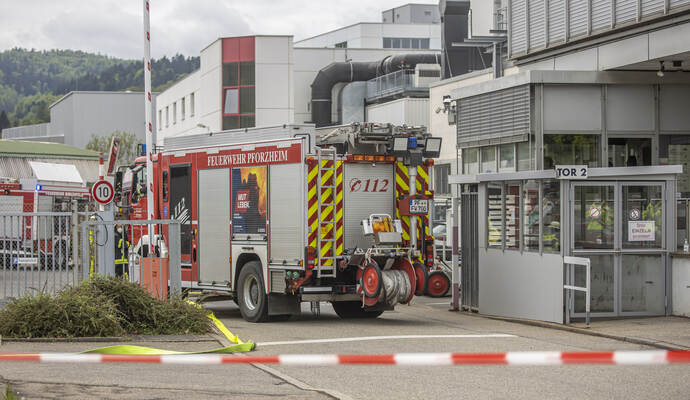 Gefahrstoffunfall Industriestraße