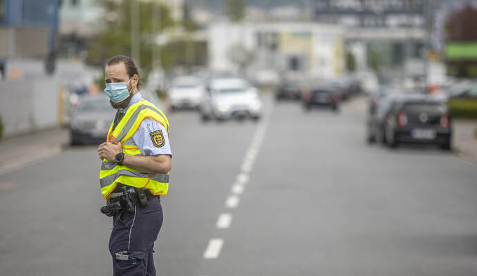 Gefahrstoffunfall Industriestraße