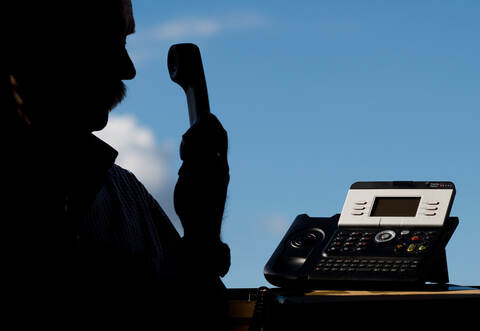 Illustration - Falscher Polizist