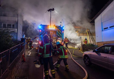 Bei dem Kellerbrand entstand ein Schaden von etwa 100.00 Euro, verletzt wurde jedoch niemand.