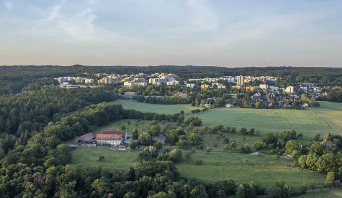 Gasometer Heißluftballon 