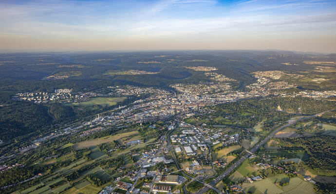 Gasometer Heißluftballon 