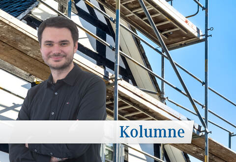 Der Traum vom Eigenheim ist für viele unerreichbar. PZ-Redakteur Maximilian Lutz hat einen Lösungsansatz für die Sanierung von Fachwerkhäusern.