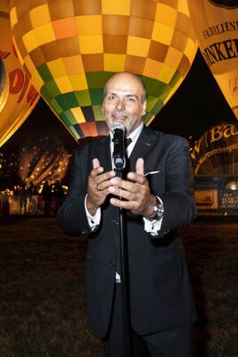 Massenstart Ballon German Cup