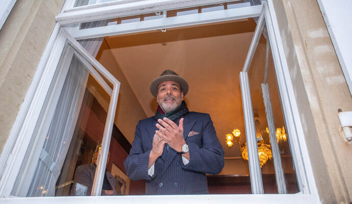 Imagine aus dem Fenster