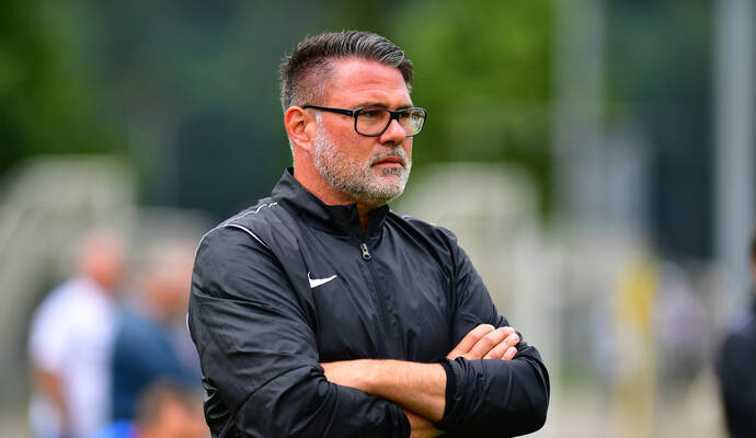 Steht nun beim FC Nöttingen nicht mehr als Trainer an der Seitenlinie: Marcus Wenninger.