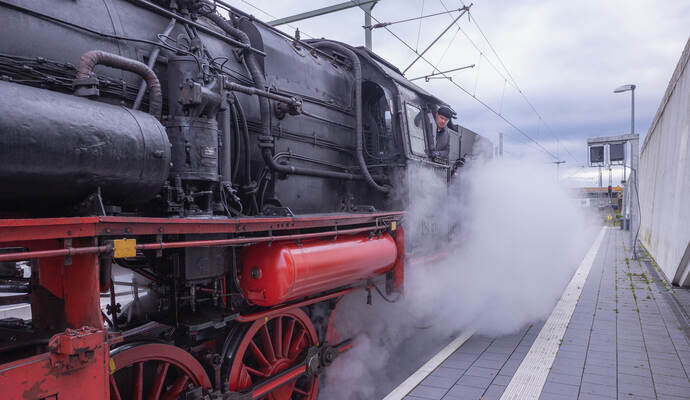 Historische Dampfzüge